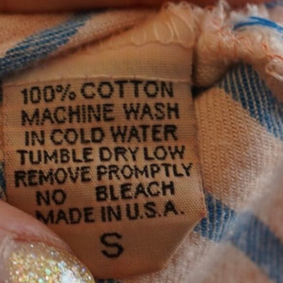 The Nu Vintage Long Sleeve Button Embroidered Top White Womens Size Small - Picture 6 of 6